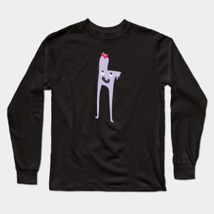 Hand mouth Long Sleeve T-Shirt